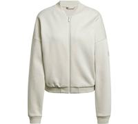 adidas Women's Essentials Contemporary Logo Bomber Jacket, Wonder Alumina, XL