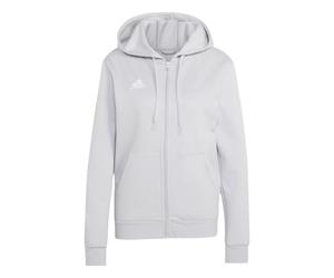 adidas Damen Kapuzenjacke Entrada 26 FZ Hoodie W KF5936 XS Team Light Grey/White