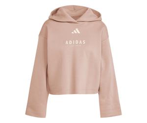 adidas Damen Kapuzenpullover ALL SZN Loose Graphic Hoodie JJ4518 S Warm Clay