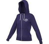 adidas Damen Kapuzenpullover Logo Essentials Fleece Full-Zip, Collegiate Purple, 40 cm, S19601
