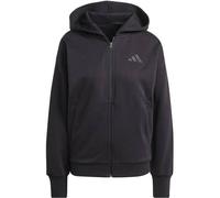 adidas Women's All SZN Fleece Full-Zip Hoodie, Black, XS