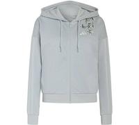 adidas Essentials 3-Streifen French Terry Sweatjacke Damen KF0015 - wonder sage M