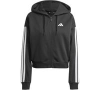 Adidas Essentials 3 Stripes French Terry Reißverschlusspullover M Black / White
