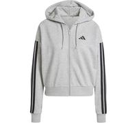 ADIDAS Damen Kapuzensweat Essentials 3-Streifen French Terry (JE0055) XXL MGREYH/BLACK