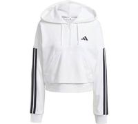 adidas Essentials 3-Streifen French Terry 1/4-Zip Hoodie Damen JN1948 - white/black XXL