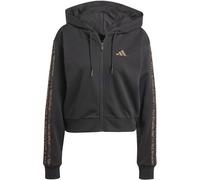 ADIDAS Damen Kapuzensweat Essentials Seasonals Animal French Terry (JM5893) XS BLACK/EARSTR