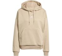 Kapuzensweatshirt ADIDAS SPORTSWEAR "W SL FC HD", Damen, Gr. S, warm sandstone, weiß, Obermaterial: 70% Baumwolle, 30% Polyester, sportlich, Sweatshirts (67451415-S) warm sandstone, weiß