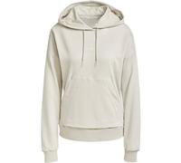 adidas Essentials Small Logo French Terry Hoodie Damen JC5934 - wonder alumina/white XL