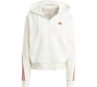 ADIDAS Damen Kapuzensweat Future Icons 3-Streifen (IS3679) S OWHITE/BRIRED