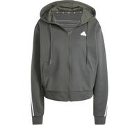 ADIDAS Damen Kapuzensweat Future Icons 3-Streifen (IV5266) M Grau