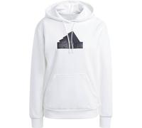 ADIDAS Damen Kapuzensweat Future Icons Badge of Sport Bomber (IM4875) L Weiß