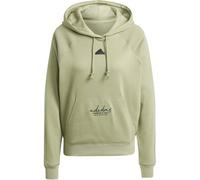 Adidas Kapuzenpullover BLUV Q3 FT Damen Hellgrün XS