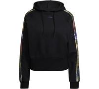 ADIDAS Damen Kapuzensweat W AOP HD (HI0028) XS BLACK/MULTCO/PURMET