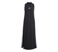 adidas Damen Kleid Essentials 3S Long Racerback Dress JE1208 M Black/White