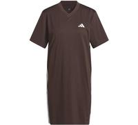 Shirtkleid ADIDAS SPORTSWEAR "W SC SHIFT DRES", Damen, Gr. XS, N-Gr, braun (shadow braun), Obermaterial: 100% Polyester, sportlich, Kleider (35086330-XS) shadow braun