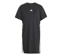 adidas Damen Essentials 3-Stripes Dress, Black/White, M