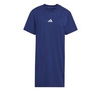 ESSENTIALS 3-STREIFEN-T-SHIRT-KLEID Dark Blue / White S