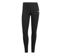 adidas Essentials Linear Baumwoll Leggings Damen JG8621 - black/white L