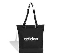 adidas Damen LINEAR Essentials Shopper, Black/Silver met., One Size
