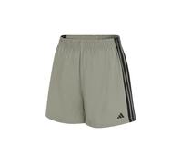 adidas Damen Logo Boxer-Sport Active Essentials Cotton 3 Stripes Boxershorts, 219 Silver Pebble, XL