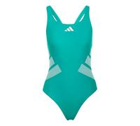 Adidas Logo C-back Damen Badeanzug, grün 44