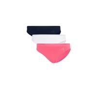 adidas Damen Low Rise Bikini (3 Pack) - Sport Active Seamless - Slip | Packaged Panties - Unterhosen - Bequeme Unterwäsche