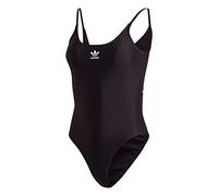 adidas Damen Lrg Logo Swim Badeanzug, schwarz / weiß, 38