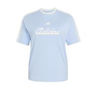 LUX TIRO LOCKER GESCHNITTENES GRAFIK-T-SHIRT Glow Blue XS
