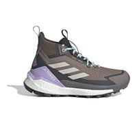 Wanderschuh ADIDAS TERREX "TERREX FREE HIKER 2.0 GORE-TEX", Gr. 41, trace braun, wonder aluminium, carbon, Textil, Synthetik, sportlich, Schuhe, wasserdicht (71352457-41) trace braun, wonder aluminium