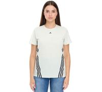 adidas Damen nachhaltiges Sport-Shirt Rundhals-Shirt Fitness-Shirt Sport-Oberteil Kurzarm-Shirt HK6976 Grün/Schwarz S