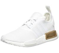 adidas Damen NMD_r1 Sneaker, Cloud White Cloud White Copper Metallic, 36 2/3 EU