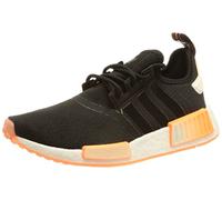 adidas Damen NMD_r1 W Sneaker, Core Black Beam Orange FTWR White, 37 1/3 EU
