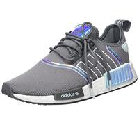 adidas Damen NMD_r1 W Sneaker, Grey Four Almost Blue FTWR White, 36 2/3 EU