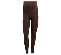 adidas Women's Optime Essentials Workout Full Length Leggings Maternity, Aurora Coffee, M