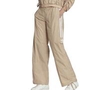 adidas Damen Originals 3-Streifen Parley Hose Trefoil Pant Freizeithose Raffung, Gr.34, Magic beige