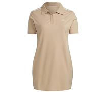 adidas Damen Originals T-Shirt Kleid Trefoil Longshirt Gr.1X (46-48), beige