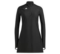 Adidas Damen Padded 3 Stripes Longsleeve Swim TOP, Black, 14