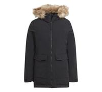 adidas Wintermantel Hooded Fur Parka (wasserabweisend) schwarz Damen, Größe S