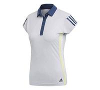adidas Damen Poloshirt 3-Streifen Club, Aerblu, M, CE1476