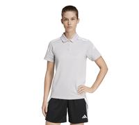 adidas Squadra 25 Baumwoll Poloshirt Damen JY3409 - team light grey/white XXL