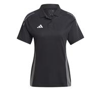 adidas Damen Poloshirt Tiro 24 Competition Polo W IP1873 L Black/Team Dark Grey