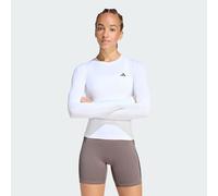 ADIDAS Damen Shirt PrimeLift Essentials Workout Contour (KD2211) S WHITE