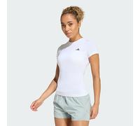 adidas Damen Power Essentials Workout Contour Shirt, White, S