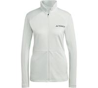 ADIDAS Damen Pullover W MT Full Z Fle (HN5464) S Grau