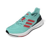 Adidas Damen Pureboost 23 W Shoes-Low (Non Football), Flash Aqua/Bright Red/Crystal White, 44 2/3 EU