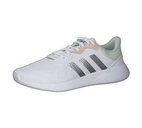 Adidas Damen QT Racer 3.0 Sneaker, FTWR White/Silver met./Linen Green, 36 EU