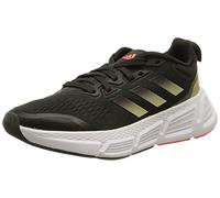 adidas Damen Questar Running Shoe, Carbon Core Black Sandy Beige Metallic, 37 1/3 EU