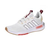 adidas Damen Racer TR23 Shoes Schuhe, Cloud White/Cloud White/Bright red, 38 EU