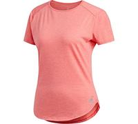 adidas Damen Response Soft T-Shirt, Real Coral/Colored Heather, S