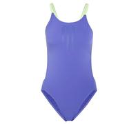 adidas Damen Ripstream 3-Stripes Tie Back Swimsuit Swimwear, Solar Purple, 36
